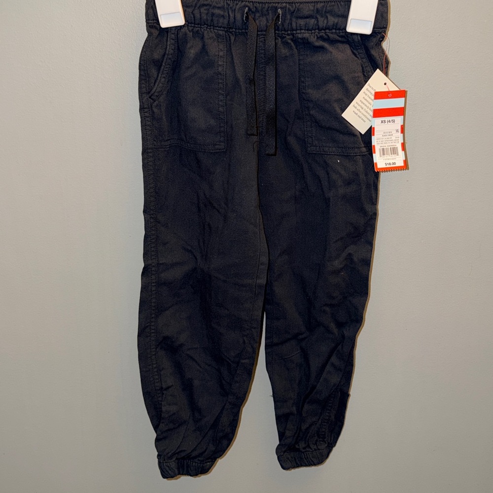 Cat‎ & Jack Black Jogger Pants